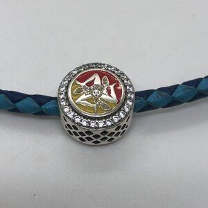 ✨✨Pandora Island Of Sicily Italy Exclusive Trinacria Symbol Logo Charm